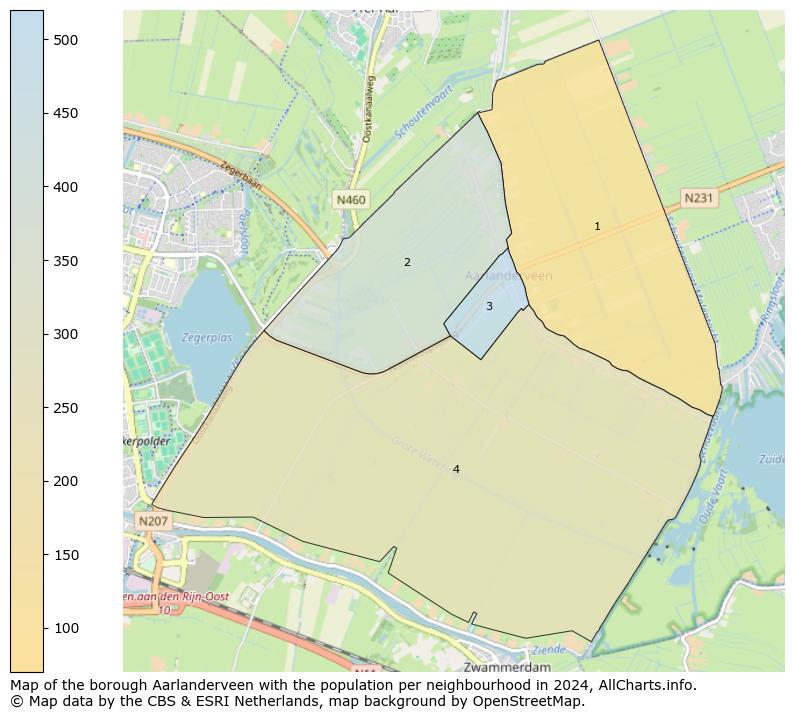 Image of the borough Aarlanderveen at the map. This image is used as introduction to this page. This page shows a lot of information about the population in the borough Aarlanderveen (such as the distribution by age groups of the residents, the composition of households, whether inhabitants are natives or Dutch with an immigration background, data about the houses (numbers, types, price development, use, type of property, ...) and more (car ownership, energy consumption, ...) based on open data from the Dutch Central Bureau of Statistics and various other sources!