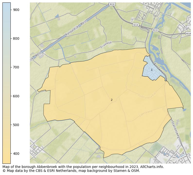 Map of the borough Abbenbroek with the population per neighbourhood in 2023. This page shows a lot of information about residents (such as the distribution by age groups, family composition, gender, native or Dutch with an immigration background, ...), homes (numbers, types, price development, use, type of property, ...) and more (car ownership, energy consumption, ...) based on open data from the Dutch Central Bureau of Statistics and various other sources!