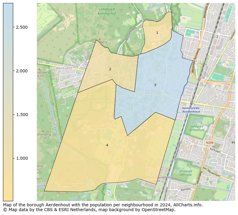 Image of the borough Aerdenhout at the map. This image is used as introduction to this page. This page shows a lot of information about the population in the borough Aerdenhout (such as the distribution by age groups of the residents, the composition of households, whether inhabitants are natives or Dutch with an immigration background, data about the houses (numbers, types, price development, use, type of property, ...) and more (car ownership, energy consumption, ...) based on open data from the Dutch Central Bureau of Statistics and various other sources!