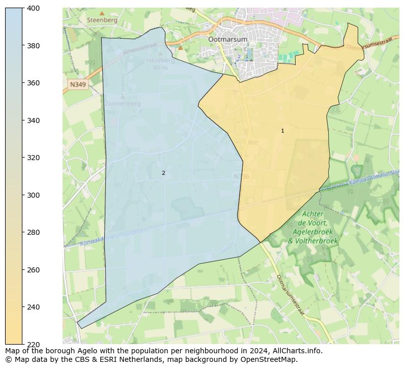 Image of the borough Agelo at the map. This image is used as introduction to this page. This page shows a lot of information about the population in the borough Agelo (such as the distribution by age groups of the residents, the composition of households, whether inhabitants are natives or Dutch with an immigration background, data about the houses (numbers, types, price development, use, type of property, ...) and more (car ownership, energy consumption, ...) based on open data from the Dutch Central Bureau of Statistics and various other sources!