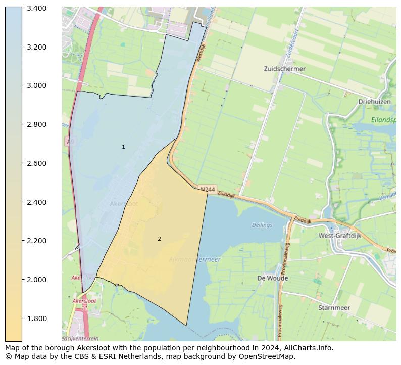 Image of the borough Akersloot at the map. This image is used as introduction to this page. This page shows a lot of information about the population in the borough Akersloot (such as the distribution by age groups of the residents, the composition of households, whether inhabitants are natives or Dutch with an immigration background, data about the houses (numbers, types, price development, use, type of property, ...) and more (car ownership, energy consumption, ...) based on open data from the Dutch Central Bureau of Statistics and various other sources!