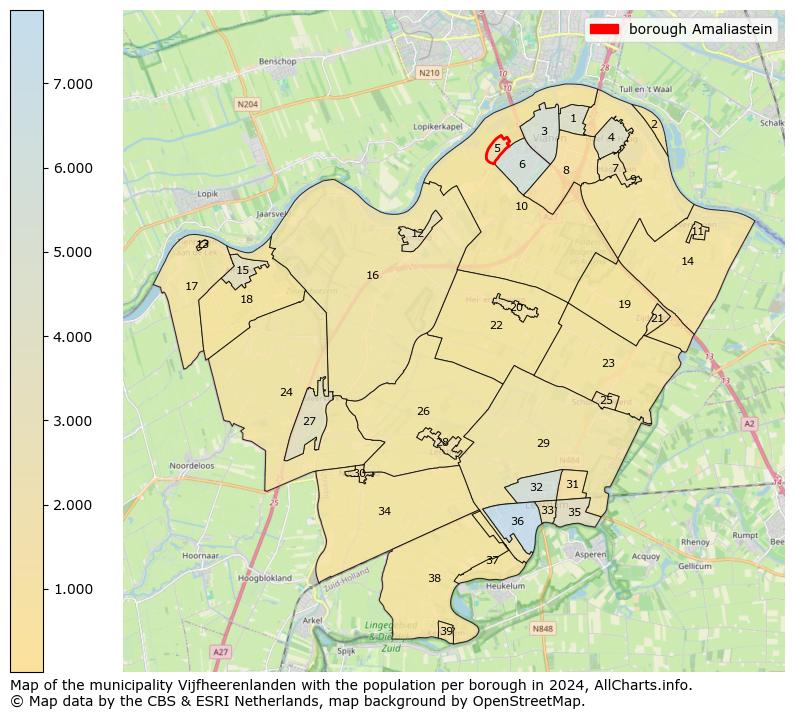 Image of the borough Amaliastein at the map. This image is used as introduction to this page. This page shows a lot of information about the population in the borough Amaliastein (such as the distribution by age groups of the residents, the composition of households, whether inhabitants are natives or Dutch with an immigration background, data about the houses (numbers, types, price development, use, type of property, ...) and more (car ownership, energy consumption, ...) based on open data from the Dutch Central Bureau of Statistics and various other sources!