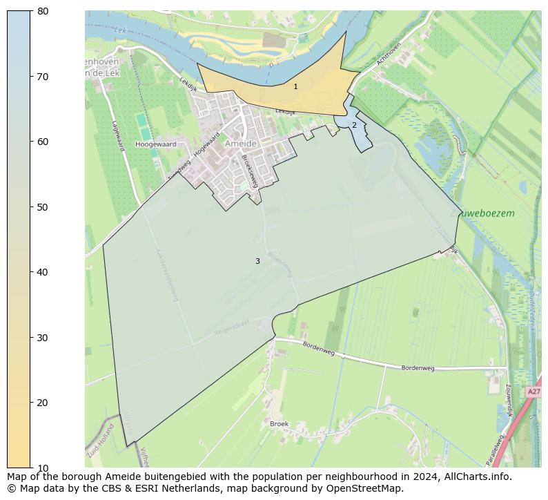 Image of the borough Ameide buitengebied at the map. This image is used as introduction to this page. This page shows a lot of information about the population in the borough Ameide buitengebied (such as the distribution by age groups of the residents, the composition of households, whether inhabitants are natives or Dutch with an immigration background, data about the houses (numbers, types, price development, use, type of property, ...) and more (car ownership, energy consumption, ...) based on open data from the Dutch Central Bureau of Statistics and various other sources!