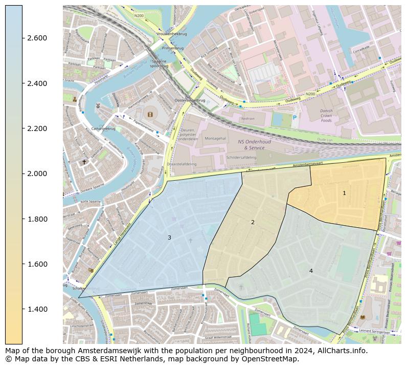 Image of the borough Amsterdamsewijk at the map. This image is used as introduction to this page. This page shows a lot of information about the population in the borough Amsterdamsewijk (such as the distribution by age groups of the residents, the composition of households, whether inhabitants are natives or Dutch with an immigration background, data about the houses (numbers, types, price development, use, type of property, ...) and more (car ownership, energy consumption, ...) based on open data from the Dutch Central Bureau of Statistics and various other sources!