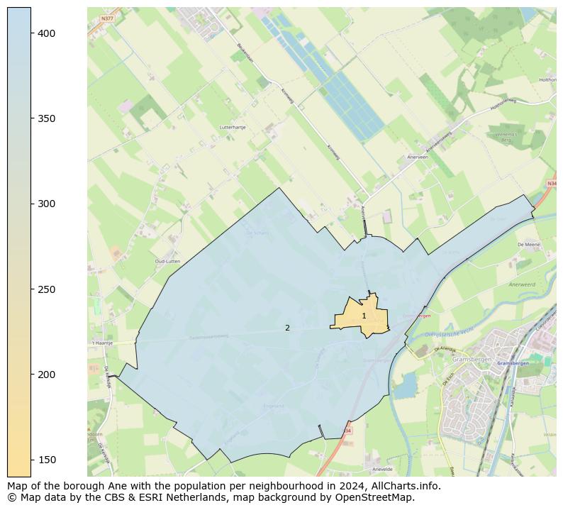 Image of the borough Ane at the map. This image is used as introduction to this page. This page shows a lot of information about the population in the borough Ane (such as the distribution by age groups of the residents, the composition of households, whether inhabitants are natives or Dutch with an immigration background, data about the houses (numbers, types, price development, use, type of property, ...) and more (car ownership, energy consumption, ...) based on open data from the Dutch Central Bureau of Statistics and various other sources!