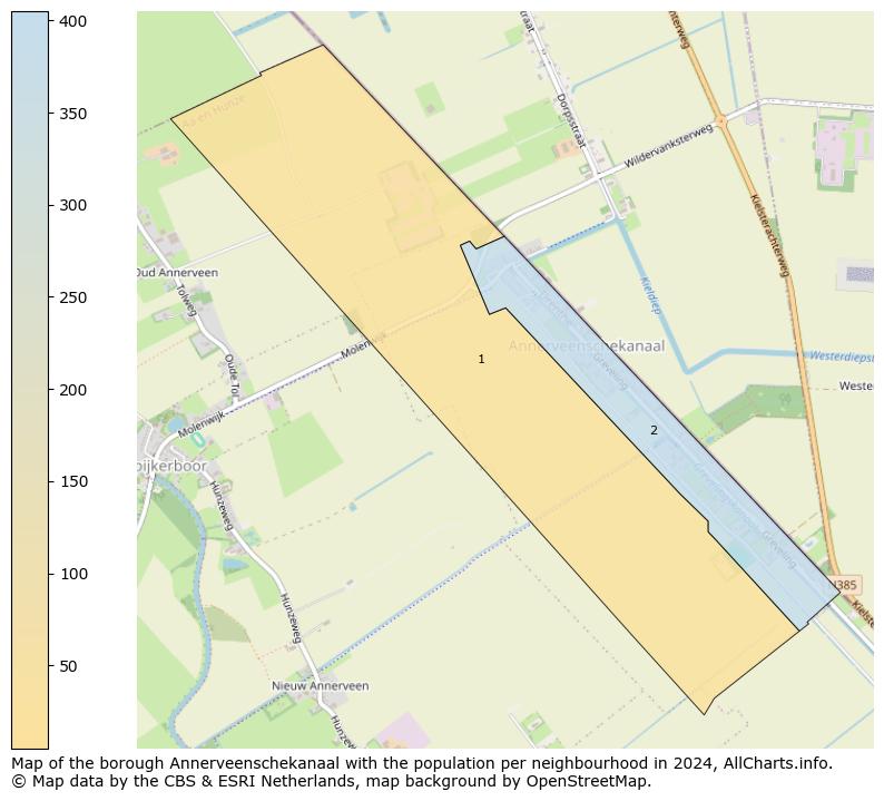 Image of the borough Annerveenschekanaal at the map. This image is used as introduction to this page. This page shows a lot of information about the population in the borough Annerveenschekanaal (such as the distribution by age groups of the residents, the composition of households, whether inhabitants are natives or Dutch with an immigration background, data about the houses (numbers, types, price development, use, type of property, ...) and more (car ownership, energy consumption, ...) based on open data from the Dutch Central Bureau of Statistics and various other sources!