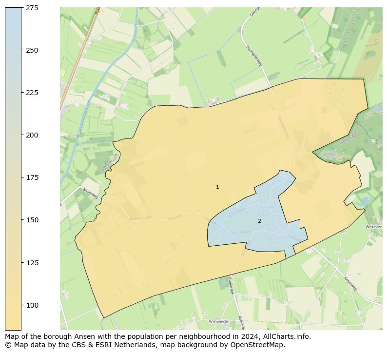 Image of the borough Ansen at the map. This image is used as introduction to this page. This page shows a lot of information about the population in the borough Ansen (such as the distribution by age groups of the residents, the composition of households, whether inhabitants are natives or Dutch with an immigration background, data about the houses (numbers, types, price development, use, type of property, ...) and more (car ownership, energy consumption, ...) based on open data from the Dutch Central Bureau of Statistics and various other sources!