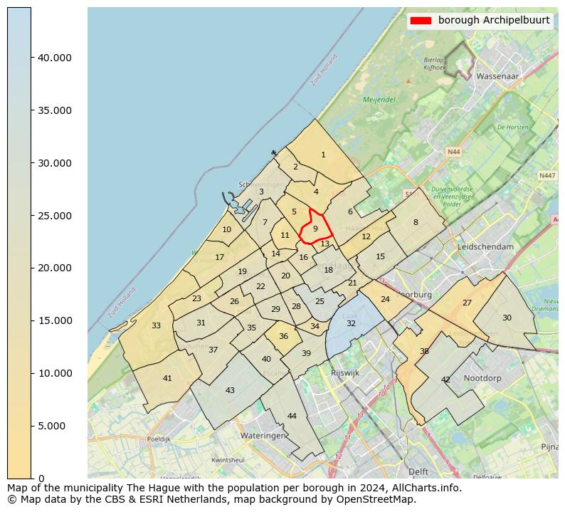 Image of the borough Archipelbuurt at the map. This image is used as introduction to this page. This page shows a lot of information about the population in the borough Archipelbuurt (such as the distribution by age groups of the residents, the composition of households, whether inhabitants are natives or Dutch with an immigration background, data about the houses (numbers, types, price development, use, type of property, ...) and more (car ownership, energy consumption, ...) based on open data from the Dutch Central Bureau of Statistics and various other sources!