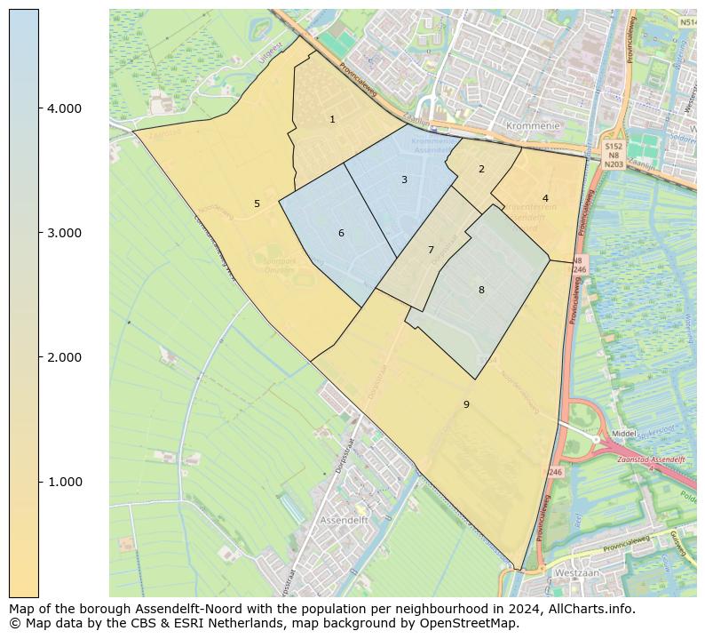 Image of the borough Assendelft-Noord at the map. This image is used as introduction to this page. This page shows a lot of information about the population in the borough Assendelft-Noord (such as the distribution by age groups of the residents, the composition of households, whether inhabitants are natives or Dutch with an immigration background, data about the houses (numbers, types, price development, use, type of property, ...) and more (car ownership, energy consumption, ...) based on open data from the Dutch Central Bureau of Statistics and various other sources!