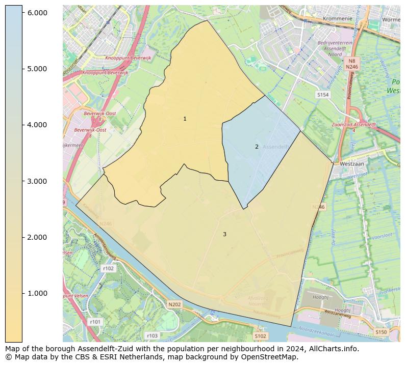 Image of the borough Assendelft-Zuid at the map. This image is used as introduction to this page. This page shows a lot of information about the population in the borough Assendelft-Zuid (such as the distribution by age groups of the residents, the composition of households, whether inhabitants are natives or Dutch with an immigration background, data about the houses (numbers, types, price development, use, type of property, ...) and more (car ownership, energy consumption, ...) based on open data from the Dutch Central Bureau of Statistics and various other sources!