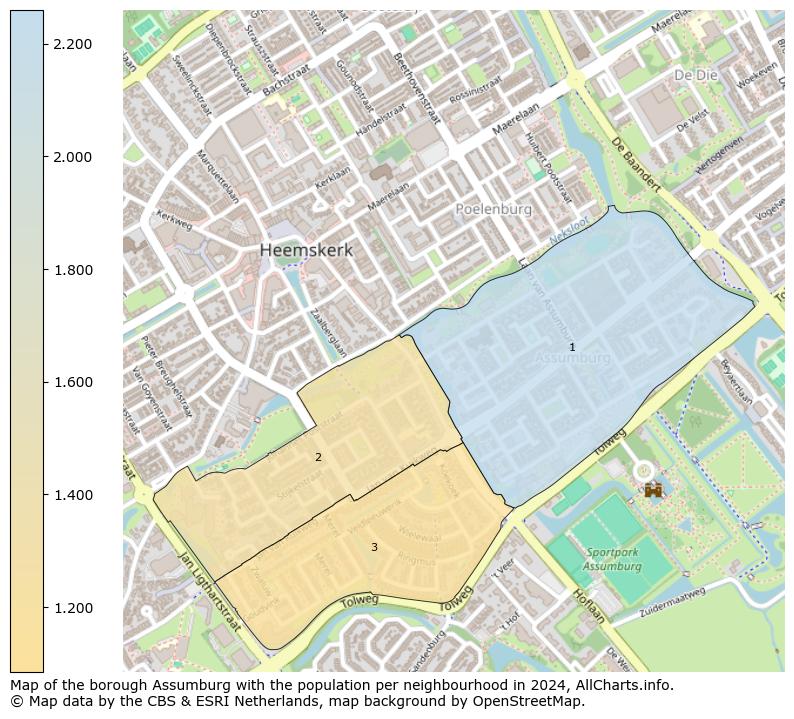 Image of the borough Assumburg at the map. This image is used as introduction to this page. This page shows a lot of information about the population in the borough Assumburg (such as the distribution by age groups of the residents, the composition of households, whether inhabitants are natives or Dutch with an immigration background, data about the houses (numbers, types, price development, use, type of property, ...) and more (car ownership, energy consumption, ...) based on open data from the Dutch Central Bureau of Statistics and various other sources!