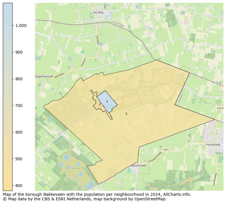 Image of the borough Bakkeveen at the map. This image is used as introduction to this page. This page shows a lot of information about the population in the borough Bakkeveen (such as the distribution by age groups of the residents, the composition of households, whether inhabitants are natives or Dutch with an immigration background, data about the houses (numbers, types, price development, use, type of property, ...) and more (car ownership, energy consumption, ...) based on open data from the Dutch Central Bureau of Statistics and various other sources!