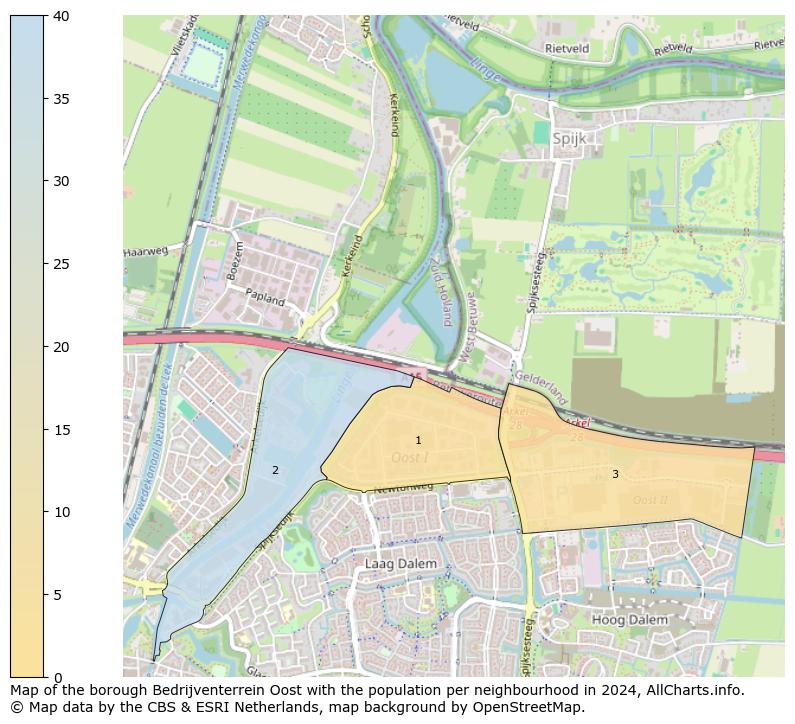 Image of the borough Bedrijventerrein Oost at the map. This image is used as introduction to this page. This page shows a lot of information about the population in the borough Bedrijventerrein Oost (such as the distribution by age groups of the residents, the composition of households, whether inhabitants are natives or Dutch with an immigration background, data about the houses (numbers, types, price development, use, type of property, ...) and more (car ownership, energy consumption, ...) based on open data from the Dutch Central Bureau of Statistics and various other sources!