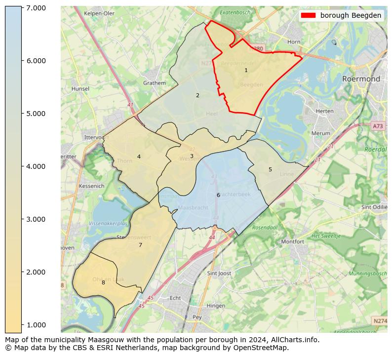 Image of the borough Beegden at the map. This image is used as introduction to this page. This page shows a lot of information about the population in the borough Beegden (such as the distribution by age groups of the residents, the composition of households, whether inhabitants are natives or Dutch with an immigration background, data about the houses (numbers, types, price development, use, type of property, ...) and more (car ownership, energy consumption, ...) based on open data from the Dutch Central Bureau of Statistics and various other sources!