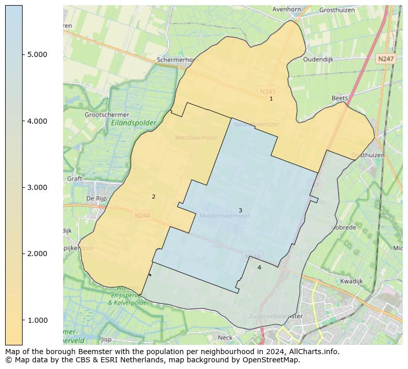 Image of the borough Beemster at the map. This image is used as introduction to this page. This page shows a lot of information about the population in the borough Beemster (such as the distribution by age groups of the residents, the composition of households, whether inhabitants are natives or Dutch with an immigration background, data about the houses (numbers, types, price development, use, type of property, ...) and more (car ownership, energy consumption, ...) based on open data from the Dutch Central Bureau of Statistics and various other sources!