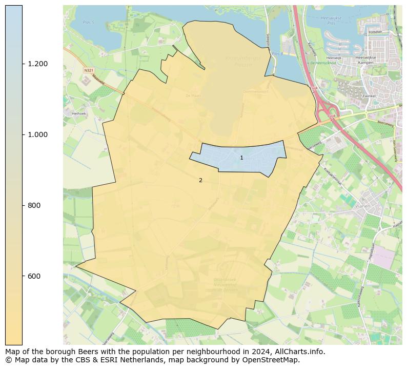 Image of the borough Beers at the map. This image is used as introduction to this page. This page shows a lot of information about the population in the borough Beers (such as the distribution by age groups of the residents, the composition of households, whether inhabitants are natives or Dutch with an immigration background, data about the houses (numbers, types, price development, use, type of property, ...) and more (car ownership, energy consumption, ...) based on open data from the Dutch Central Bureau of Statistics and various other sources!