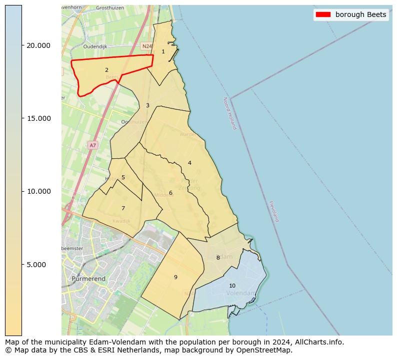 Image of the borough Beets at the map. This image is used as introduction to this page. This page shows a lot of information about the population in the borough Beets (such as the distribution by age groups of the residents, the composition of households, whether inhabitants are natives or Dutch with an immigration background, data about the houses (numbers, types, price development, use, type of property, ...) and more (car ownership, energy consumption, ...) based on open data from the Dutch Central Bureau of Statistics and various other sources!