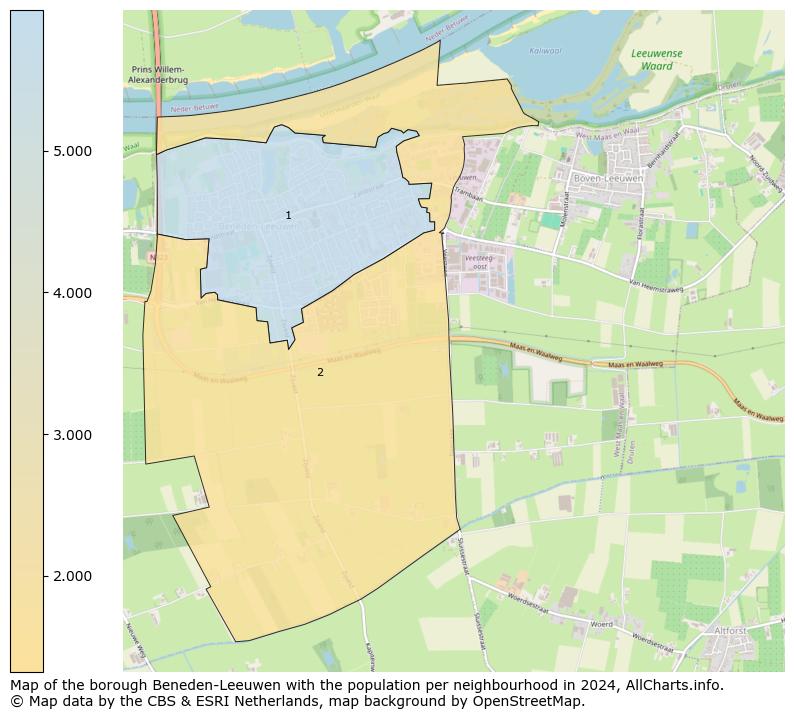 Image of the borough Beneden-Leeuwen at the map. This image is used as introduction to this page. This page shows a lot of information about the population in the borough Beneden-Leeuwen (such as the distribution by age groups of the residents, the composition of households, whether inhabitants are natives or Dutch with an immigration background, data about the houses (numbers, types, price development, use, type of property, ...) and more (car ownership, energy consumption, ...) based on open data from the Dutch Central Bureau of Statistics and various other sources!