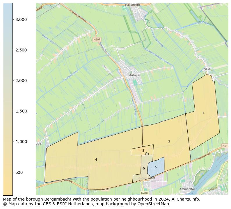 Image of the borough Bergambacht at the map. This image is used as introduction to this page. This page shows a lot of information about the population in the borough Bergambacht (such as the distribution by age groups of the residents, the composition of households, whether inhabitants are natives or Dutch with an immigration background, data about the houses (numbers, types, price development, use, type of property, ...) and more (car ownership, energy consumption, ...) based on open data from the Dutch Central Bureau of Statistics and various other sources!