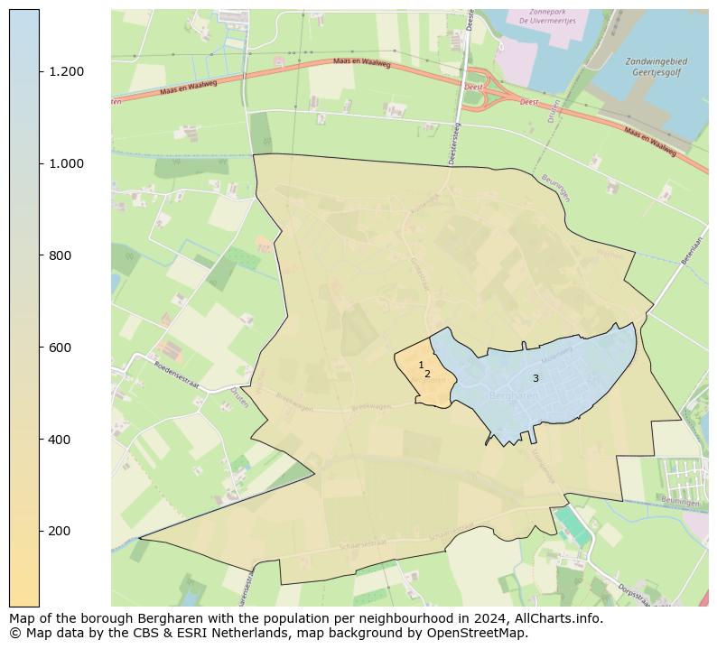 Image of the borough Bergharen at the map. This image is used as introduction to this page. This page shows a lot of information about the population in the borough Bergharen (such as the distribution by age groups of the residents, the composition of households, whether inhabitants are natives or Dutch with an immigration background, data about the houses (numbers, types, price development, use, type of property, ...) and more (car ownership, energy consumption, ...) based on open data from the Dutch Central Bureau of Statistics and various other sources!