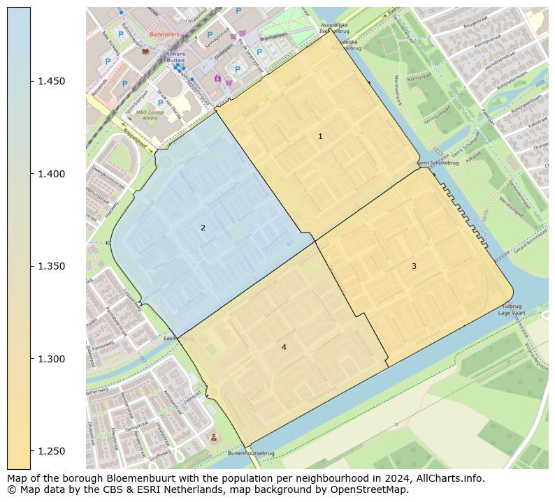 Image of the borough Bloemenbuurt at the map. This image is used as introduction to this page. This page shows a lot of information about the population in the borough Bloemenbuurt (such as the distribution by age groups of the residents, the composition of households, whether inhabitants are natives or Dutch with an immigration background, data about the houses (numbers, types, price development, use, type of property, ...) and more (car ownership, energy consumption, ...) based on open data from the Dutch Central Bureau of Statistics and various other sources!