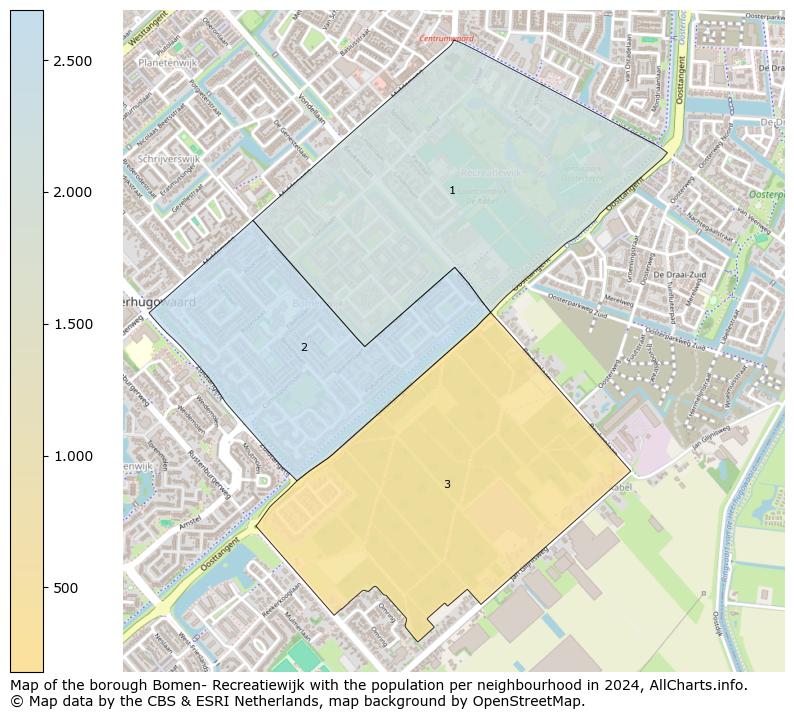 Image of the borough Bomen- Recreatiewijk at the map. This image is used as introduction to this page. This page shows a lot of information about the population in the borough Bomen- Recreatiewijk (such as the distribution by age groups of the residents, the composition of households, whether inhabitants are natives or Dutch with an immigration background, data about the houses (numbers, types, price development, use, type of property, ...) and more (car ownership, energy consumption, ...) based on open data from the Dutch Central Bureau of Statistics and various other sources!