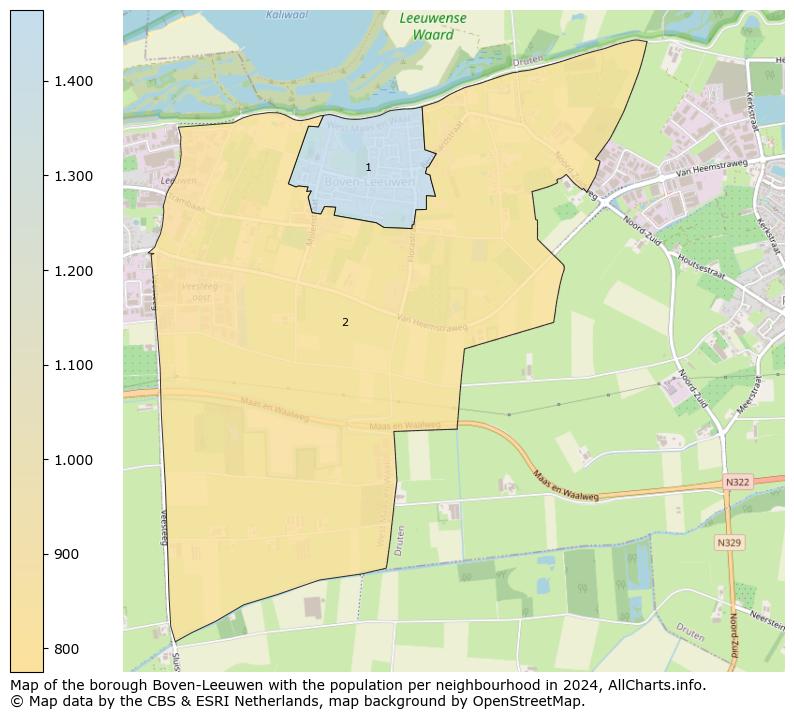 Image of the borough Boven-Leeuwen at the map. This image is used as introduction to this page. This page shows a lot of information about the population in the borough Boven-Leeuwen (such as the distribution by age groups of the residents, the composition of households, whether inhabitants are natives or Dutch with an immigration background, data about the houses (numbers, types, price development, use, type of property, ...) and more (car ownership, energy consumption, ...) based on open data from the Dutch Central Bureau of Statistics and various other sources!