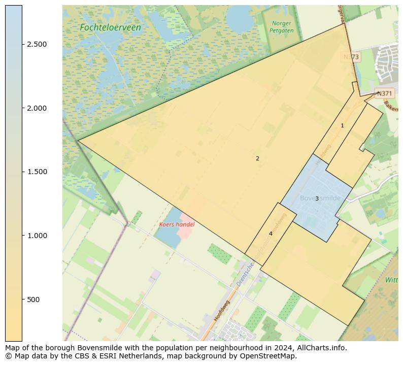 Image of the borough Bovensmilde at the map. This image is used as introduction to this page. This page shows a lot of information about the population in the borough Bovensmilde (such as the distribution by age groups of the residents, the composition of households, whether inhabitants are natives or Dutch with an immigration background, data about the houses (numbers, types, price development, use, type of property, ...) and more (car ownership, energy consumption, ...) based on open data from the Dutch Central Bureau of Statistics and various other sources!