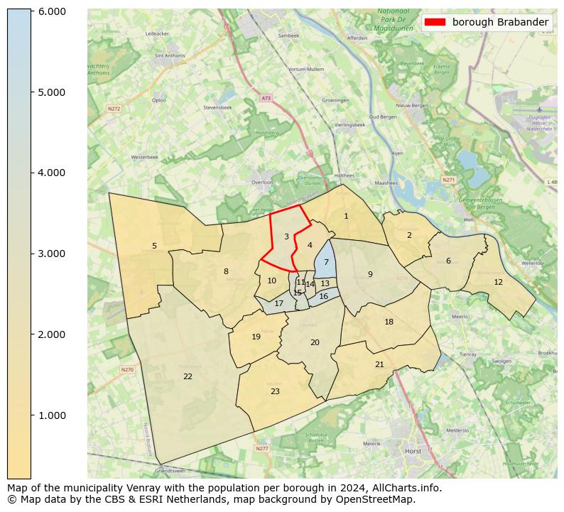 Image of the borough Brabander at the map. This image is used as introduction to this page. This page shows a lot of information about the population in the borough Brabander (such as the distribution by age groups of the residents, the composition of households, whether inhabitants are natives or Dutch with an immigration background, data about the houses (numbers, types, price development, use, type of property, ...) and more (car ownership, energy consumption, ...) based on open data from the Dutch Central Bureau of Statistics and various other sources!