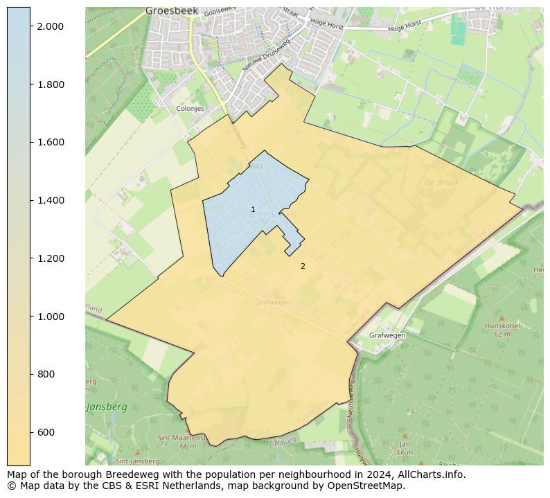 Image of the borough Breedeweg at the map. This image is used as introduction to this page. This page shows a lot of information about the population in the borough Breedeweg (such as the distribution by age groups of the residents, the composition of households, whether inhabitants are natives or Dutch with an immigration background, data about the houses (numbers, types, price development, use, type of property, ...) and more (car ownership, energy consumption, ...) based on open data from the Dutch Central Bureau of Statistics and various other sources!