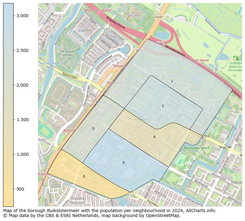 Image of the borough Buikslotermeer at the map. This image is used as introduction to this page. This page shows a lot of information about the population in the borough Buikslotermeer (such as the distribution by age groups of the residents, the composition of households, whether inhabitants are natives or Dutch with an immigration background, data about the houses (numbers, types, price development, use, type of property, ...) and more (car ownership, energy consumption, ...) based on open data from the Dutch Central Bureau of Statistics and various other sources!