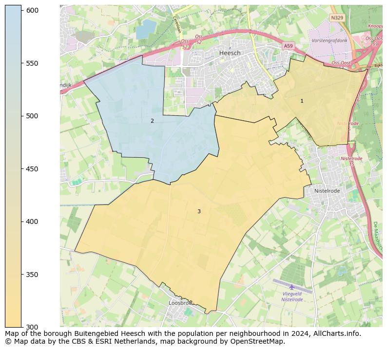 Image of the borough Buitengebied Heesch at the map. This image is used as introduction to this page. This page shows a lot of information about the population in the borough Buitengebied Heesch (such as the distribution by age groups of the residents, the composition of households, whether inhabitants are natives or Dutch with an immigration background, data about the houses (numbers, types, price development, use, type of property, ...) and more (car ownership, energy consumption, ...) based on open data from the Dutch Central Bureau of Statistics and various other sources!