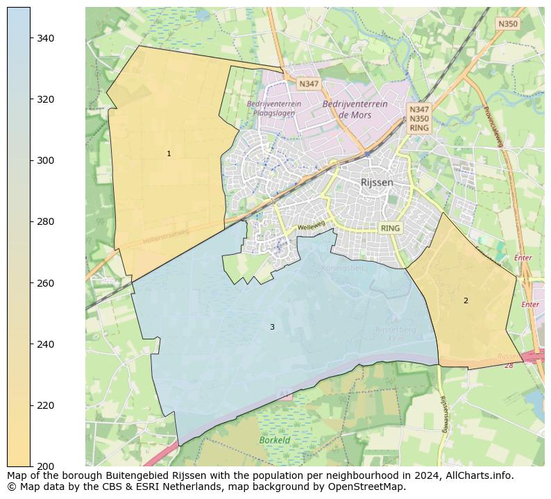 Image of the borough Buitengebied Rijssen at the map. This image is used as introduction to this page. This page shows a lot of information about the population in the borough Buitengebied Rijssen (such as the distribution by age groups of the residents, the composition of households, whether inhabitants are natives or Dutch with an immigration background, data about the houses (numbers, types, price development, use, type of property, ...) and more (car ownership, energy consumption, ...) based on open data from the Dutch Central Bureau of Statistics and various other sources!