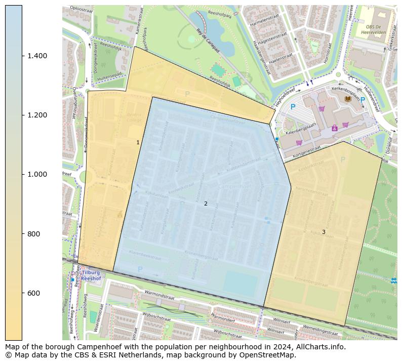 Image of the borough Campenhoef at the map. This image is used as introduction to this page. This page shows a lot of information about the population in the borough Campenhoef (such as the distribution by age groups of the residents, the composition of households, whether inhabitants are natives or Dutch with an immigration background, data about the houses (numbers, types, price development, use, type of property, ...) and more (car ownership, energy consumption, ...) based on open data from the Dutch Central Bureau of Statistics and various other sources!