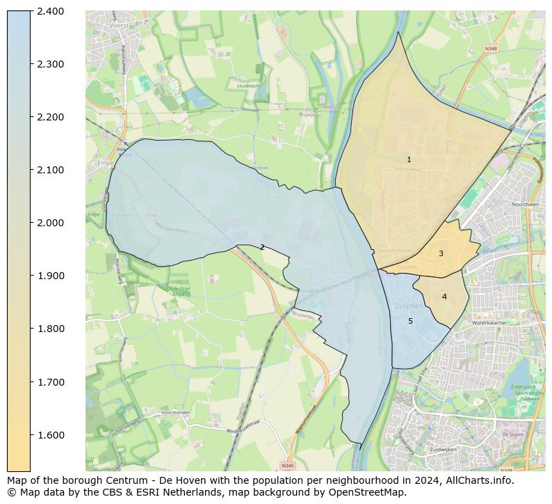 Image of the borough Centrum - De Hoven at the map. This image is used as introduction to this page. This page shows a lot of information about the population in the borough Centrum - De Hoven (such as the distribution by age groups of the residents, the composition of households, whether inhabitants are natives or Dutch with an immigration background, data about the houses (numbers, types, price development, use, type of property, ...) and more (car ownership, energy consumption, ...) based on open data from the Dutch Central Bureau of Statistics and various other sources!