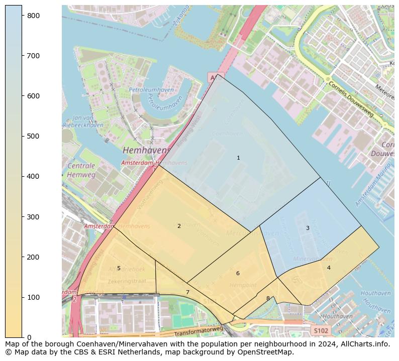 Image of the borough Coenhaven/Minervahaven at the map. This image is used as introduction to this page. This page shows a lot of information about the population in the borough Coenhaven/Minervahaven (such as the distribution by age groups of the residents, the composition of households, whether inhabitants are natives or Dutch with an immigration background, data about the houses (numbers, types, price development, use, type of property, ...) and more (car ownership, energy consumption, ...) based on open data from the Dutch Central Bureau of Statistics and various other sources!