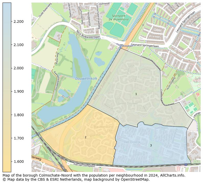 Image of the borough Colmschate-Noord at the map. This image is used as introduction to this page. This page shows a lot of information about the population in the borough Colmschate-Noord (such as the distribution by age groups of the residents, the composition of households, whether inhabitants are natives or Dutch with an immigration background, data about the houses (numbers, types, price development, use, type of property, ...) and more (car ownership, energy consumption, ...) based on open data from the Dutch Central Bureau of Statistics and various other sources!