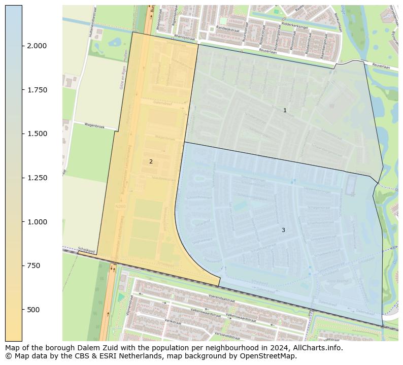 Image of the borough Dalem Zuid at the map. This image is used as introduction to this page. This page shows a lot of information about the population in the borough Dalem Zuid (such as the distribution by age groups of the residents, the composition of households, whether inhabitants are natives or Dutch with an immigration background, data about the houses (numbers, types, price development, use, type of property, ...) and more (car ownership, energy consumption, ...) based on open data from the Dutch Central Bureau of Statistics and various other sources!