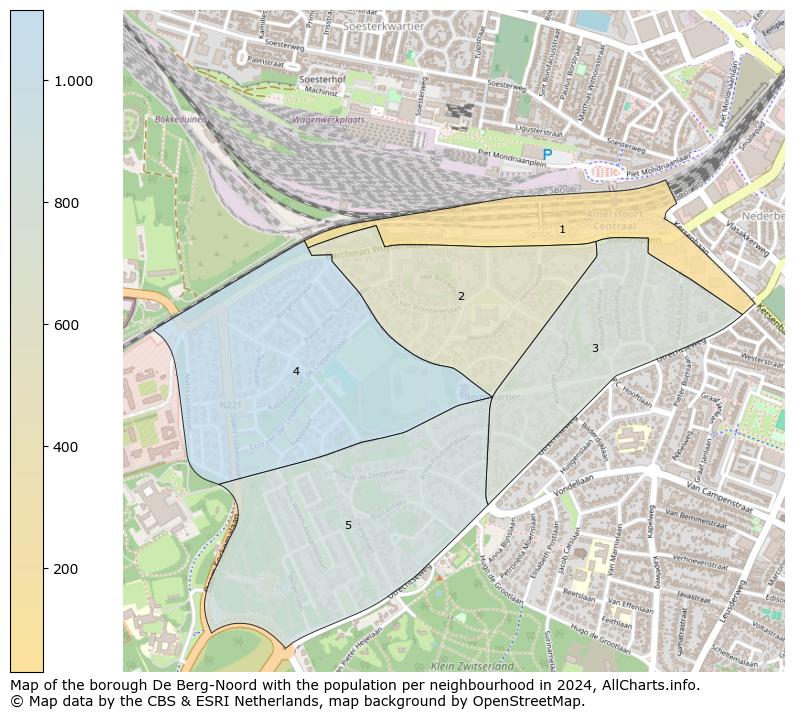 Image of the borough De Berg-Noord at the map. This image is used as introduction to this page. This page shows a lot of information about the population in the borough De Berg-Noord (such as the distribution by age groups of the residents, the composition of households, whether inhabitants are natives or Dutch with an immigration background, data about the houses (numbers, types, price development, use, type of property, ...) and more (car ownership, energy consumption, ...) based on open data from the Dutch Central Bureau of Statistics and various other sources!