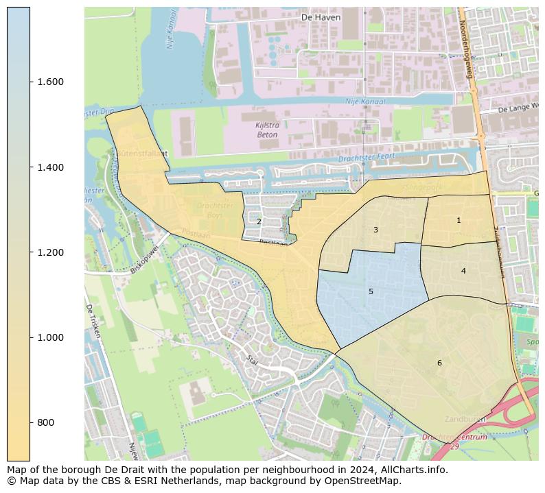 Image of the borough De Drait at the map. This image is used as introduction to this page. This page shows a lot of information about the population in the borough De Drait (such as the distribution by age groups of the residents, the composition of households, whether inhabitants are natives or Dutch with an immigration background, data about the houses (numbers, types, price development, use, type of property, ...) and more (car ownership, energy consumption, ...) based on open data from the Dutch Central Bureau of Statistics and various other sources!