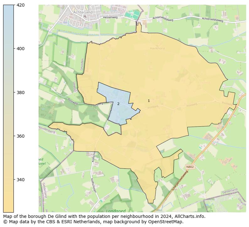 Image of the borough De Glind at the map. This image is used as introduction to this page. This page shows a lot of information about the population in the borough De Glind (such as the distribution by age groups of the residents, the composition of households, whether inhabitants are natives or Dutch with an immigration background, data about the houses (numbers, types, price development, use, type of property, ...) and more (car ownership, energy consumption, ...) based on open data from the Dutch Central Bureau of Statistics and various other sources!