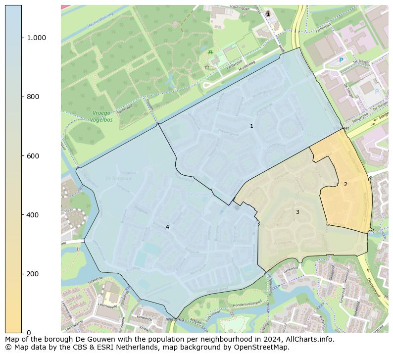 Image of the borough De Gouwen at the map. This image is used as introduction to this page. This page shows a lot of information about the population in the borough De Gouwen (such as the distribution by age groups of the residents, the composition of households, whether inhabitants are natives or Dutch with an immigration background, data about the houses (numbers, types, price development, use, type of property, ...) and more (car ownership, energy consumption, ...) based on open data from the Dutch Central Bureau of Statistics and various other sources!