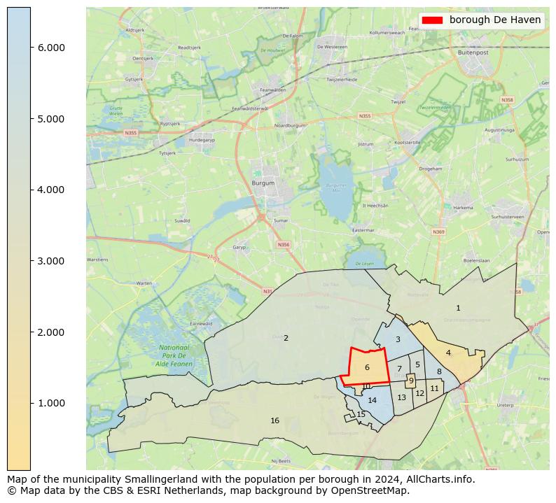 Image of the borough De Haven at the map. This image is used as introduction to this page. This page shows a lot of information about the population in the borough De Haven (such as the distribution by age groups of the residents, the composition of households, whether inhabitants are natives or Dutch with an immigration background, data about the houses (numbers, types, price development, use, type of property, ...) and more (car ownership, energy consumption, ...) based on open data from the Dutch Central Bureau of Statistics and various other sources!