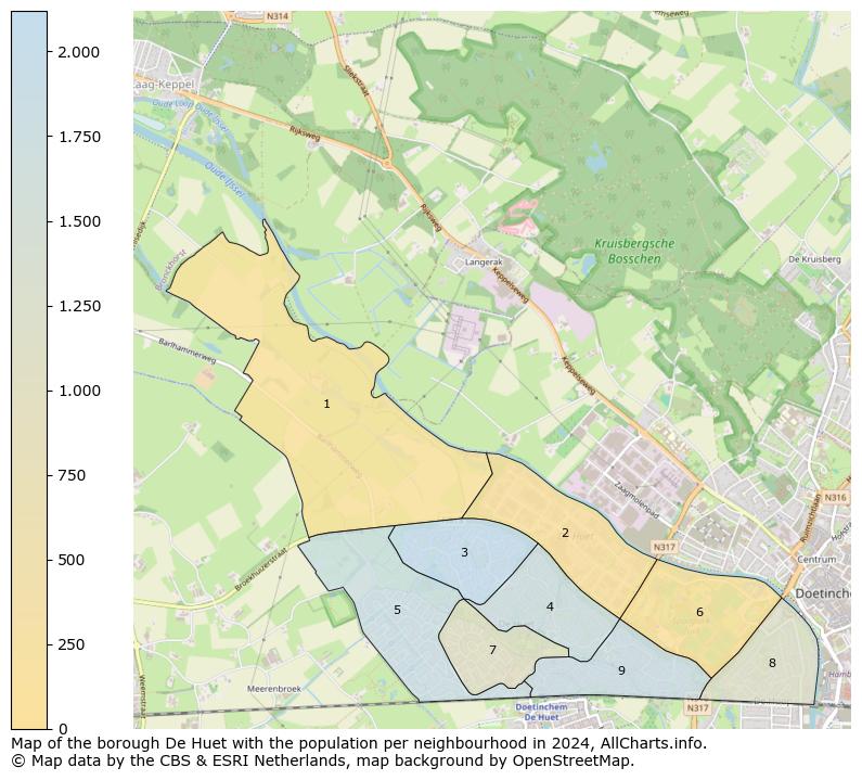 Image of the borough De Huet at the map. This image is used as introduction to this page. This page shows a lot of information about the population in the borough De Huet (such as the distribution by age groups of the residents, the composition of households, whether inhabitants are natives or Dutch with an immigration background, data about the houses (numbers, types, price development, use, type of property, ...) and more (car ownership, energy consumption, ...) based on open data from the Dutch Central Bureau of Statistics and various other sources!