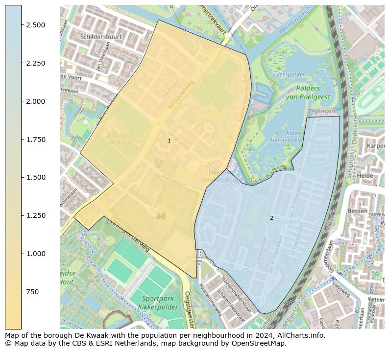 Image of the borough De Kwaak at the map. This image is used as introduction to this page. This page shows a lot of information about the population in the borough De Kwaak (such as the distribution by age groups of the residents, the composition of households, whether inhabitants are natives or Dutch with an immigration background, data about the houses (numbers, types, price development, use, type of property, ...) and more (car ownership, energy consumption, ...) based on open data from the Dutch Central Bureau of Statistics and various other sources!