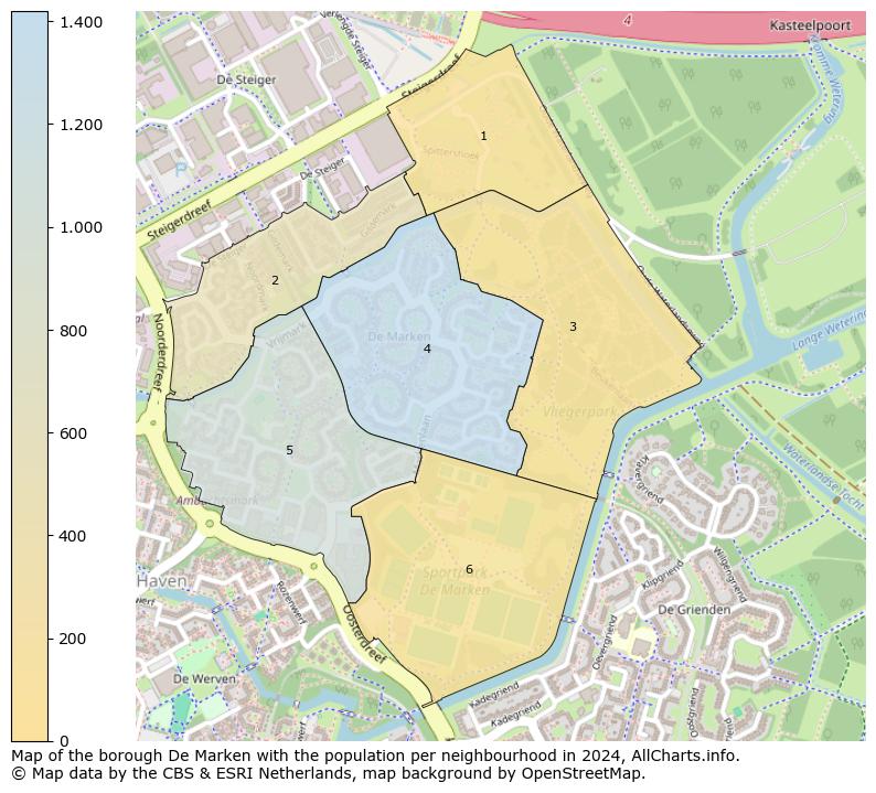 Image of the borough De Marken at the map. This image is used as introduction to this page. This page shows a lot of information about the population in the borough De Marken (such as the distribution by age groups of the residents, the composition of households, whether inhabitants are natives or Dutch with an immigration background, data about the houses (numbers, types, price development, use, type of property, ...) and more (car ownership, energy consumption, ...) based on open data from the Dutch Central Bureau of Statistics and various other sources!