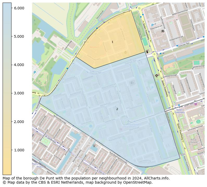 Image of the borough De Punt at the map. This image is used as introduction to this page. This page shows a lot of information about the population in the borough De Punt (such as the distribution by age groups of the residents, the composition of households, whether inhabitants are natives or Dutch with an immigration background, data about the houses (numbers, types, price development, use, type of property, ...) and more (car ownership, energy consumption, ...) based on open data from the Dutch Central Bureau of Statistics and various other sources!