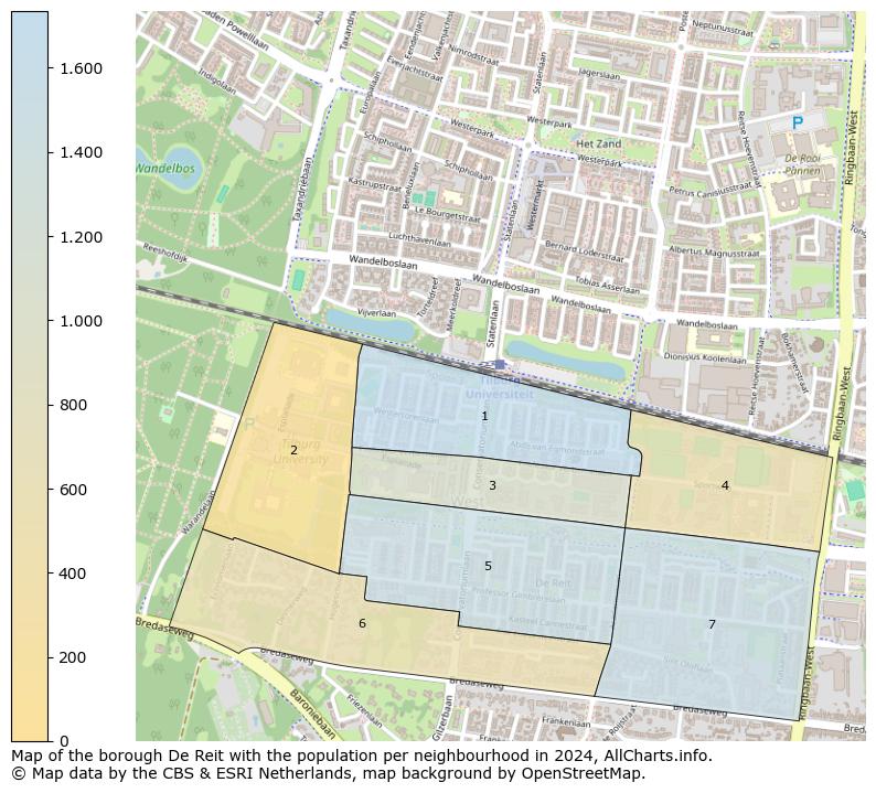 Image of the borough De Reit at the map. This image is used as introduction to this page. This page shows a lot of information about the population in the borough De Reit (such as the distribution by age groups of the residents, the composition of households, whether inhabitants are natives or Dutch with an immigration background, data about the houses (numbers, types, price development, use, type of property, ...) and more (car ownership, energy consumption, ...) based on open data from the Dutch Central Bureau of Statistics and various other sources!