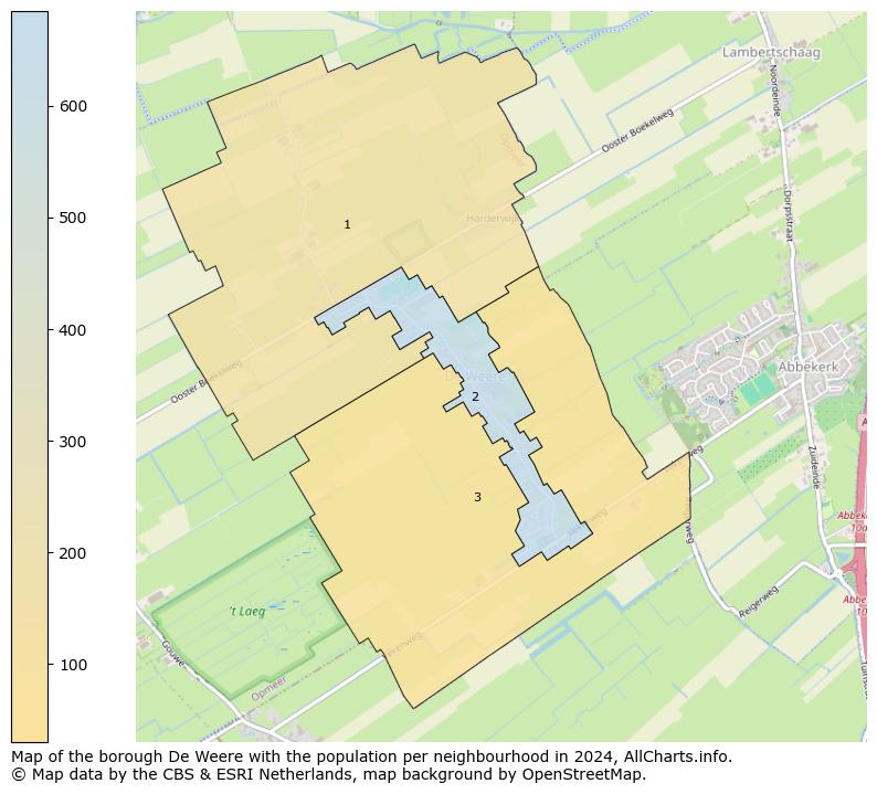 Image of the borough De Weere at the map. This image is used as introduction to this page. This page shows a lot of information about the population in the borough De Weere (such as the distribution by age groups of the residents, the composition of households, whether inhabitants are natives or Dutch with an immigration background, data about the houses (numbers, types, price development, use, type of property, ...) and more (car ownership, energy consumption, ...) based on open data from the Dutch Central Bureau of Statistics and various other sources!