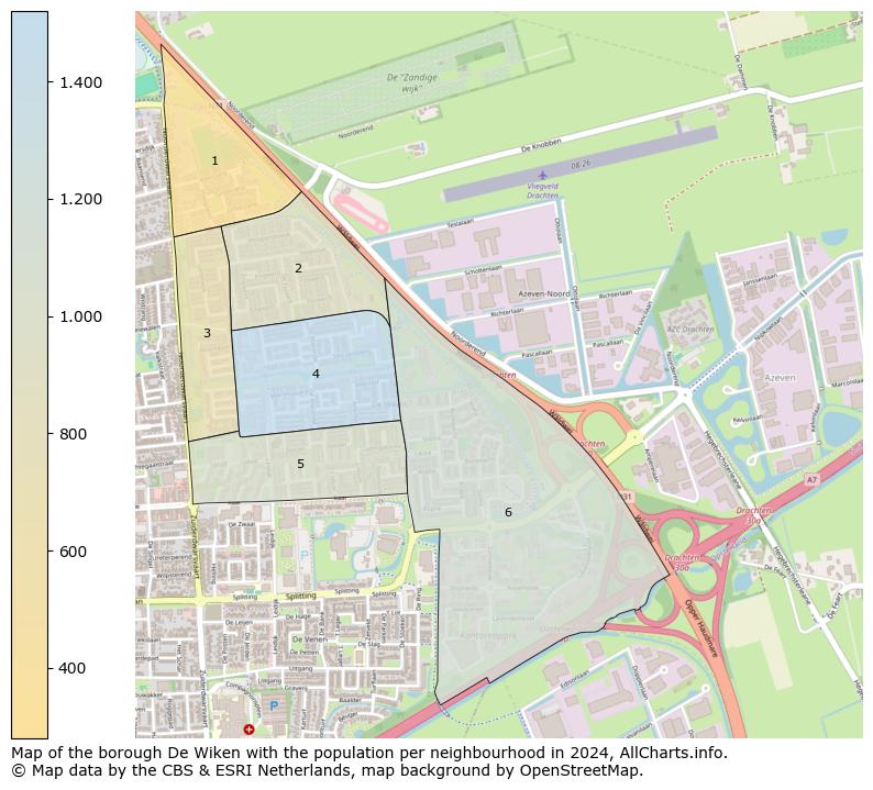 Image of the borough De Wiken at the map. This image is used as introduction to this page. This page shows a lot of information about the population in the borough De Wiken (such as the distribution by age groups of the residents, the composition of households, whether inhabitants are natives or Dutch with an immigration background, data about the houses (numbers, types, price development, use, type of property, ...) and more (car ownership, energy consumption, ...) based on open data from the Dutch Central Bureau of Statistics and various other sources!